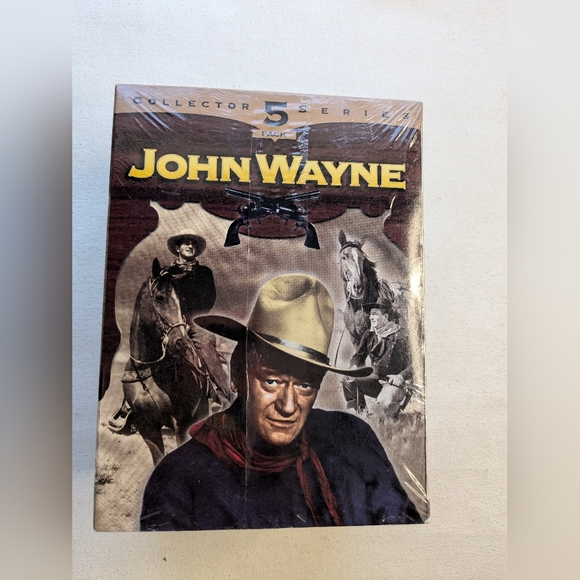 1997 John Wayne VHS Home Video Tapes Collectors 5 Pack Series NEW Sealed R-2 - Picture 2 of 6
